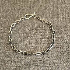 Mark Edge gunmetal gray necklace extender